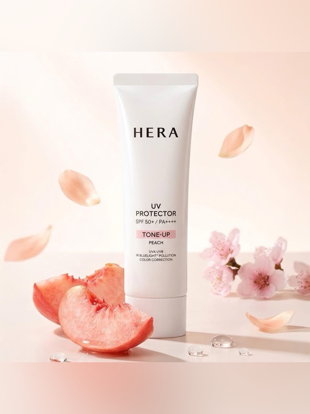 HERA UV Protector Tone-up Peach SPF50+/PA++++ 40ml Daily tone-up Sun K-Beauty